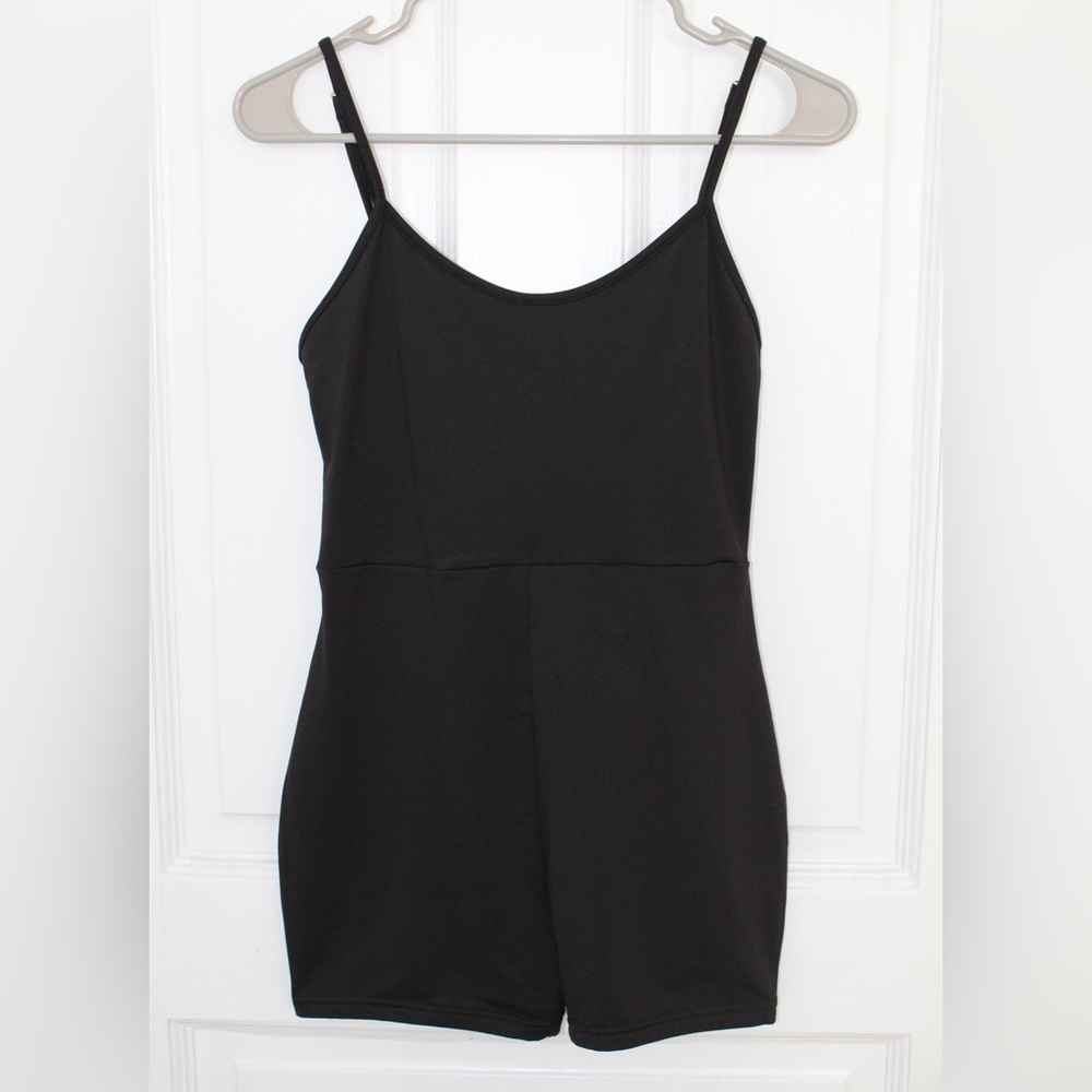Black Onesie Jumpsuit (Shorts) Size Small